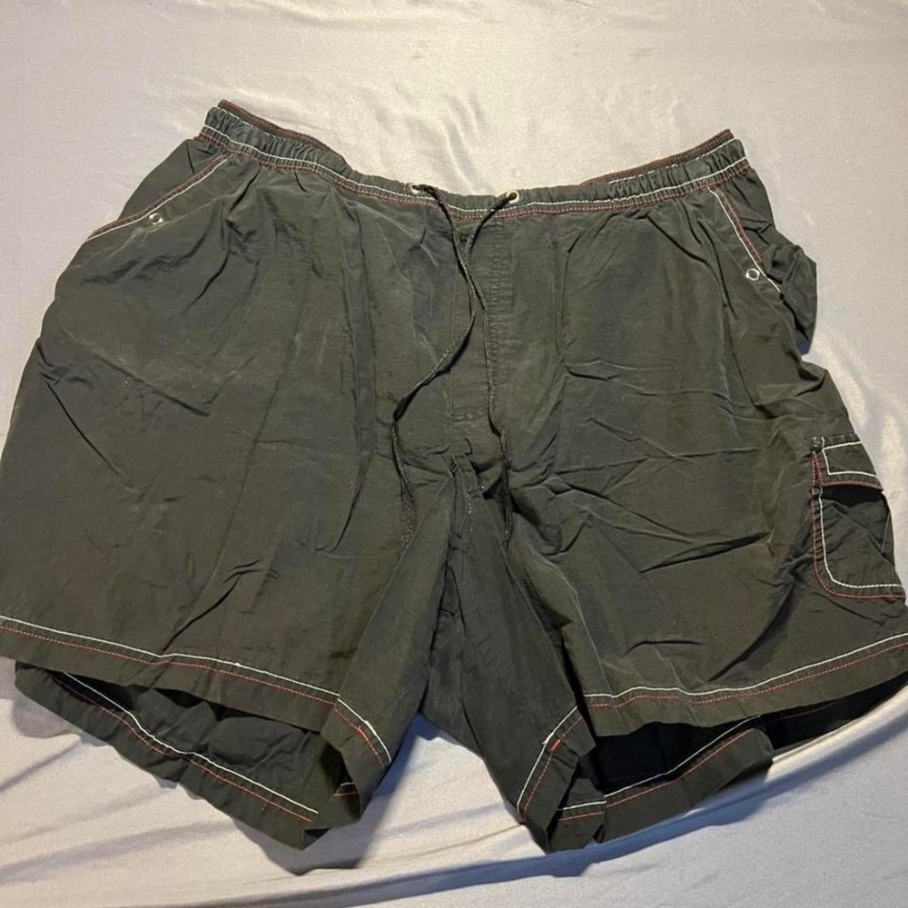 Just My Size JMS Black Cargo Shorts Womens 2X 18W 20W Cotton‎ Nylon JM7261